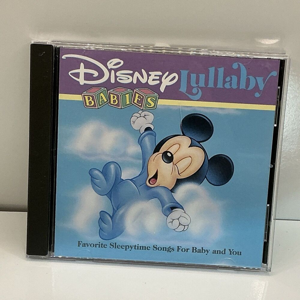 Walt Disney Records Disney Babies Lullaby CD Favorite Sleepytime Songs 1980s